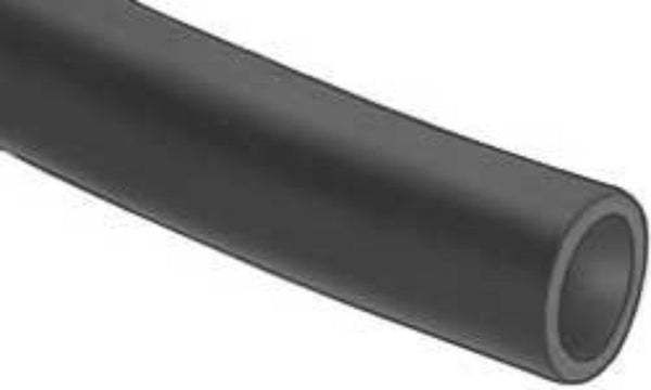 Tubing, nylon, black, 6mm, rigid wall